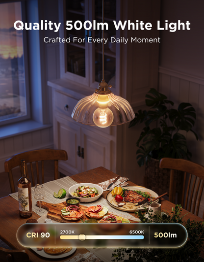 Govee E27 Smart Edison G80 Bulb 500lm 2-Pack