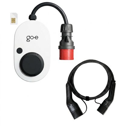 go-e Gemini Flex 2.0 (4G) med laddkabel