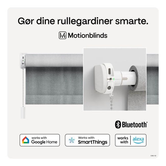 MotionBlinds Starterkit med motor, kontroll och brygga