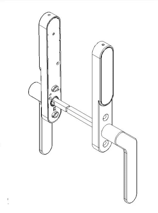Secuyou utvändigt handtag