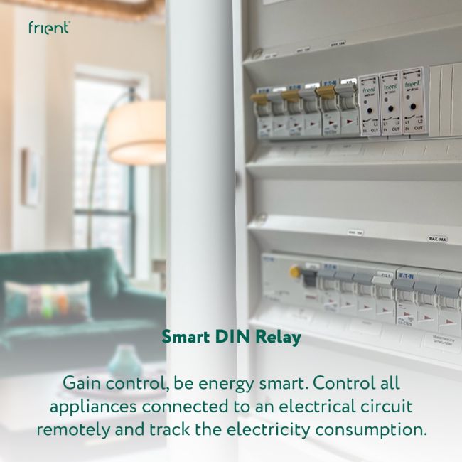 frient Smart DIN Relay