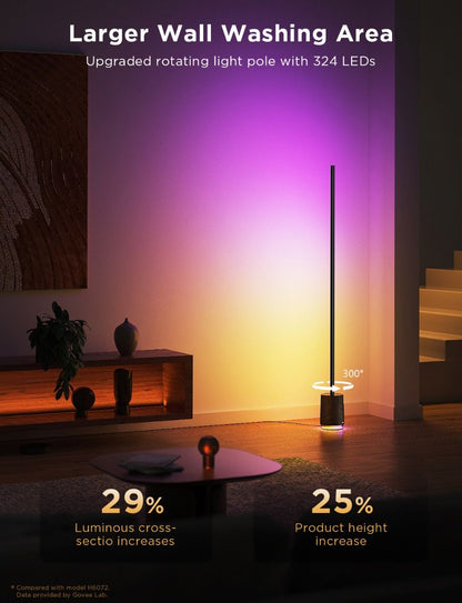 Govee Floor Lamp Pro med inbyggd högtalare