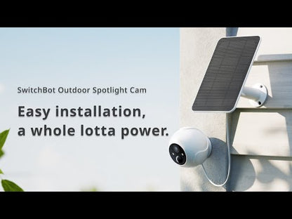 SwitchBot solpanel för Outdoor Spotlight Cam